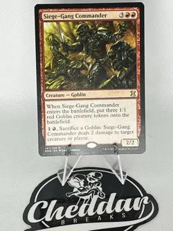 Siege-Gang Commander - Eternal Masters - Magic the Gathering Mtg - Image 1