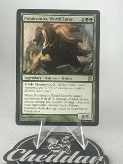 MTG - Polukranos, World Eater - Theros - Light Play - - Image 1
