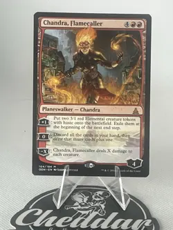 ~1x Chandra Flamecaller x1 ~LP-EX~ OGW Magic the Gathering MTG~ - Image 1