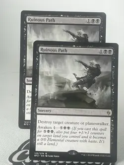 2x Ruinous Path - #123/274 (NM) Battle for Zendikar BFZ Magic MTG - Image 1