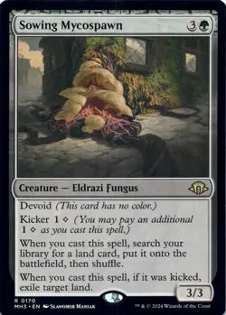 Sowing Mycospawn Modern Horizons 3 - Magic MTG NM - Image 1