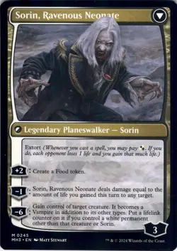 Sorin of House Markov Modern Horizons 3 - Magic MTG NM - Image 2
