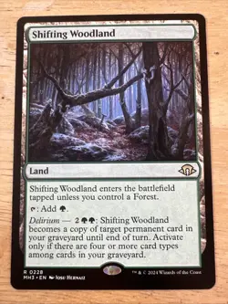 Shifting Woodland Modern Horizons 3 - Magic MTG NM - Image 1