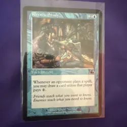 MTG Rhystic Study Prophecy Magic the Gathering - Image 1