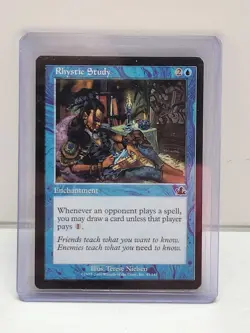 MTG Rhystic Study Prophecy Magic the Gathering - Image 1