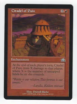Citadel of Pain MTG: Prophecy Uncommon - Image 1