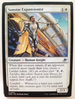 Sunstar Expansionist #0041 Edge of Eternities MTG Magic NM X 2 Copies - Image 2
