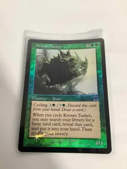 MTG Magic The Gathering Krosan Tusker Onslaught 272/350 Common Foil M/NM - Image 1