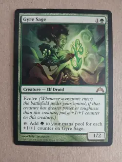 Gyre Sage Gatecrash Regular - MTG - LP - FREEAND FAST SHIPPING! - Image 1