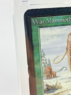 ALPHA - War Mammoth - MP-HP MTG Magic the Gathering Card in Magnetic Holder - Image 2