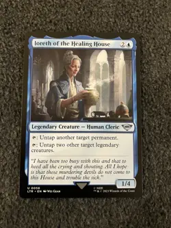Magic The Gathering MTG - Loreth of the Healing House - LTR - Image 1