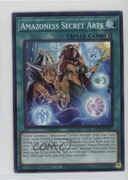 Amazoness Secret Arts 1st Ed. YuGiOh 25th Anniversary Dueling Heroes 0it8 - Image 1
