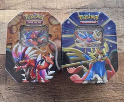 Pokemon: Slashing Legends Tin - Zacian and Koraidon ex 🔥💕✨ - Image 1