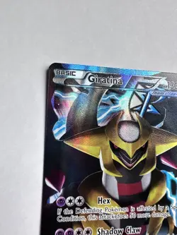 2013 Pokemon Team Plasma Giratina Full Art BW74 Black Star Promo Near Mint - Image 4