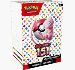 NEW SEALED USA Pokemon Cards TCG Scarlet & Violet 151 Booster Bundle 6 Packs - Image 1