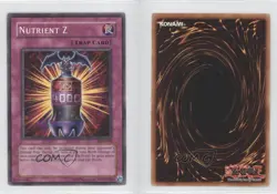 Nutrient Z Unlimited YuGiOh Legacy of Darkness #LOD-096 2003 0b5 - Image 3