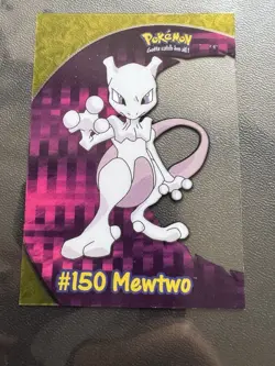 Mewtwo #150 Clear - Topps Pokemon TV Animation 2000 - Vintage Rare - Image 1
