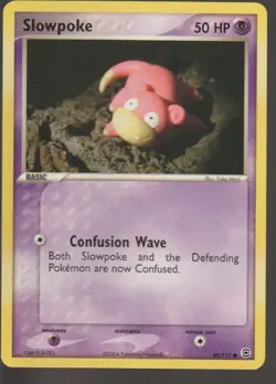 Slowpoke 80/112 FireRed & LeafGreen Pokemon 002779 Yuka Morii LP - Image 1