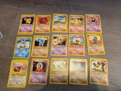 Pokemon Card Lot TCG Base, Holo, First, Dark, Shadowless 200+ Binder Damage - Image 12