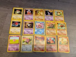 Pokemon Card Lot TCG Base, Holo, First, Dark, Shadowless 200+ Binder Damage - Image 15