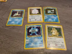 Pokemon Card Lot TCG Base, Holo, First, Dark, Shadowless 200+ Binder Damage - Image 6