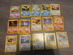 Pokemon Card Lot TCG Base, Holo, First, Dark, Shadowless 200+ Binder Damage - Image 7