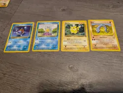 Pokemon Card Lot TCG Base, Holo, First, Dark, Shadowless 200+ Binder Damage - Image 9