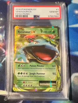 Pokemon EVOLUTIONS Cards - PSA Graded - Numerous Cards Listed - Image 1