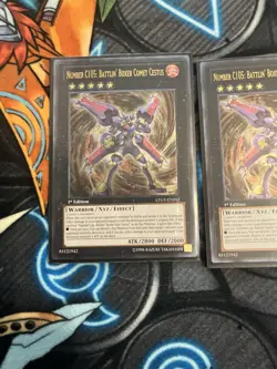 Yugioh Number C105: Battlein' Boxer Comet Cestus Ultimate Rare LTGY-EN052 1st Ed - Image 3