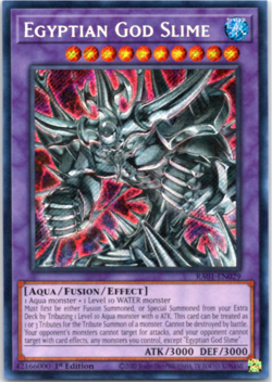 Egyptian God Slime - RA01-EN029 - Secret Rare - 1st Edition Yugioh - Image 1