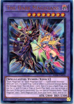 The Dark Magicians - RA04-EN054 - Ultimate Rare - 1st Edition - Yugioh - Image 1