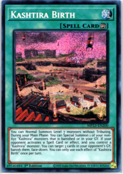 Kashtira Birth - MP23-EN200 - Prismatic Secret Rare - 1st Edition - Yugioh - Image 1