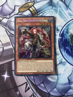 (BLMM) Yugioh Emilia, Dance Priestess of the Nekroz BLMM-EN025 Secret 1st Ed VLP - Image 1