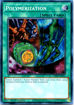 Polymerization ALT ART - RA03-EN051 - Secret Rare - 1st Edition Yugioh - Image 1