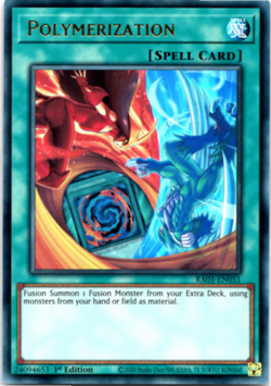 Polymerization ALT NEW ART - RA03-EN051 - Ultra Rare - 1st Edition Yugioh - Image 1