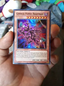 Gimmick Puppet Nightmare NUMH-EN009 Super Rare YuGiOh LP - Image 1