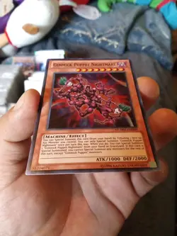 Gimmick Puppet Nightmare NUMH-EN009 Super Rare YuGiOh LP - Image 2