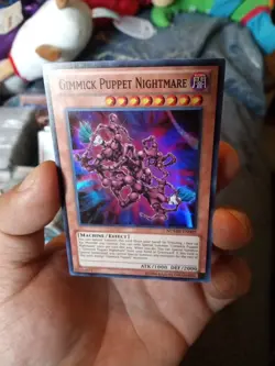 Gimmick Puppet Nightmare NUMH-EN009 Super Rare YuGiOh LP - Image 3