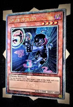 Snipe Hunter RA03-EN170 Quarter Century Rare 1st Edition Yugioh - Image 1