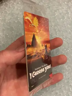 2017 Pokemon Movie "I Choose You" Ash's Pikachu 3 Card Promo Pack Factory Sealed - Image 4