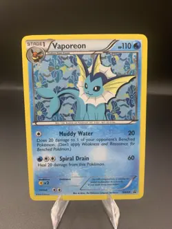 Pokemon TCG Vaporeon BW89 Black and White Promo Card Rare - Image 1