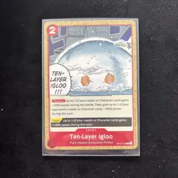 Ten-Layer Igloo OP10-018 C Royal Blood ONE PIECE Card English - Image 1