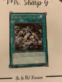 NERVEN AUS STAHL - 1. AUFLAGE DREV-DE086 DEUTSCH Yu-Gi-Oh! CARD RARE KONAMI TCG - Image 4