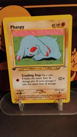 PHANPY Neo Destiny Series POKEMON 1st Edition Non-Holo 2000 Trading Card 76/105 - Image 1