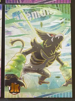 NON TCG Chinese Pokemon Elf Eif Origin J Card Set Ho oh Zarude Kyurem Diancie - Image 4