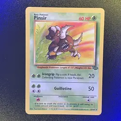 🔥 Pinsir 25/64 🔥 Original Non Holo Rare Jungle Set Pokemon Card WOTC TCG 1999 - Image 3