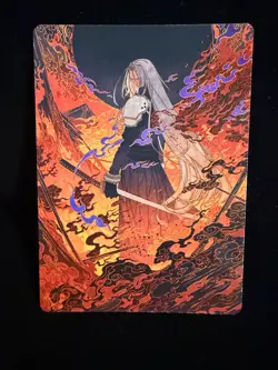 Nibelheim Aflame Art Card 35 Art Series: FINAL FANTASY - Image 1