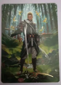 Grand Master of Flowers Art Card (Gold-Stamped Signature) MTG - Image 1