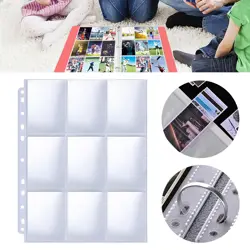 Trading Card Album Binder Protector Pages Sleeves 18 Pocket Sheets Baseball US - Image 1