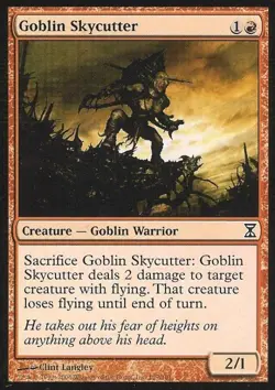 Goblin Skycutter -Foil Medium Play MTG Time Spiral - Image 1
